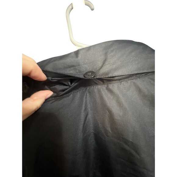 Woolrich Black Nylon XXL Mens Weather Resistant Jacket With Zipper & Button Clos - Picture 5 of 5